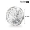 ultra perfect fit coin capsules for 1 oz silver 406 mmegamerican eagle pack of 10