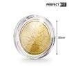ultra perfect fit coin capsules for 1 oz maple leaf gold 3000 mm pack of 10