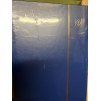Album na známky BASIC, A4, 64 černých stran - modrá, POŠKOZENÉ