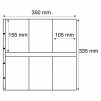 Albové listy MAXIMUM, 6 kapes, 105 x 155 mm (Typ Čiré)