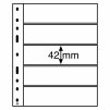 Albové listy OPTIMA, 5 kapes, 180 x 42 mm (Typ Černé)