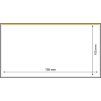 basic 195 banknote sleeves pack of 50 195x105mm
