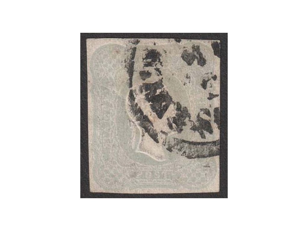 1861, 1.05 Kr Franc Josef, MiNr.23a, razítkované