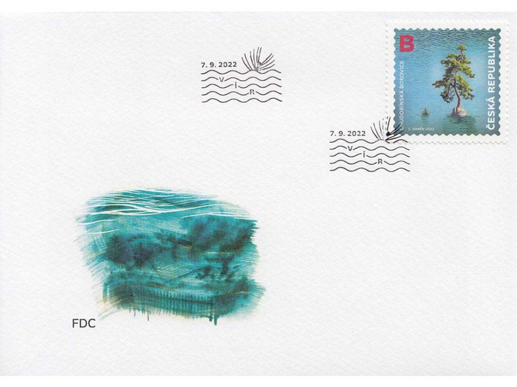 2022, FDC 1174 Chudobinska borovice - Sbiram.cz