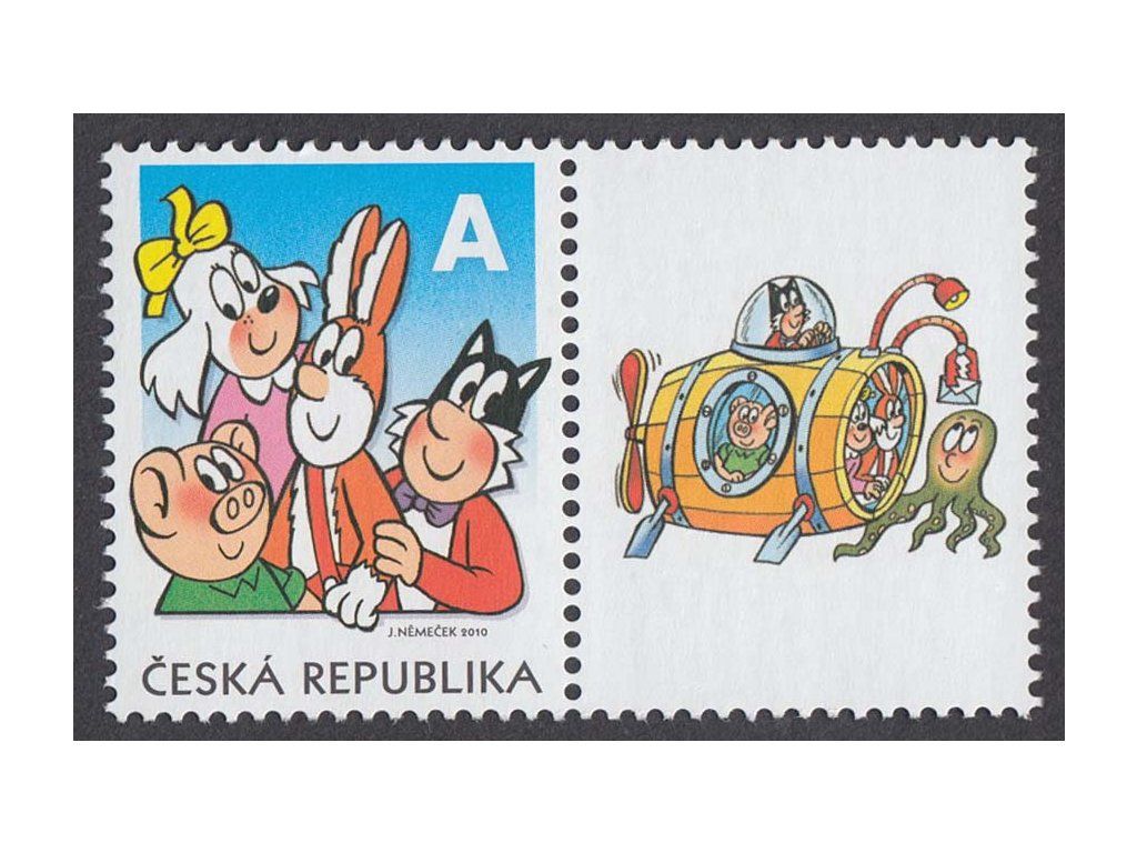 2010, "A" Čtyřlístek (1+K2), Nr.642, **
