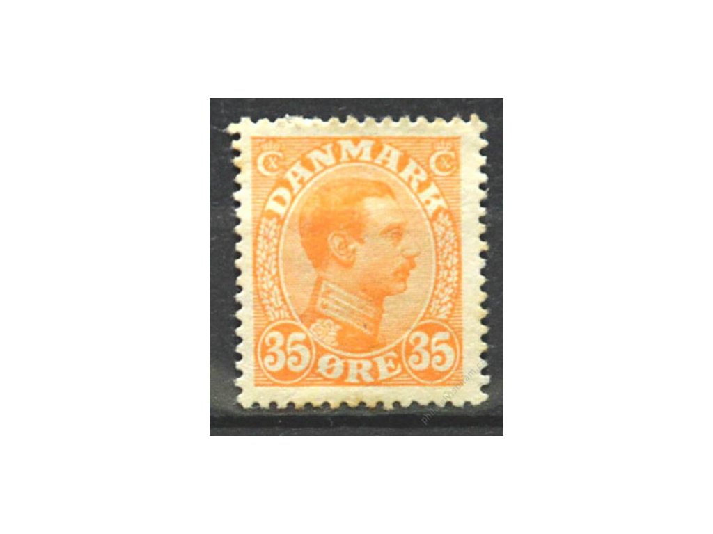 1913, 35Q Christian, těžší * , MiNr.72