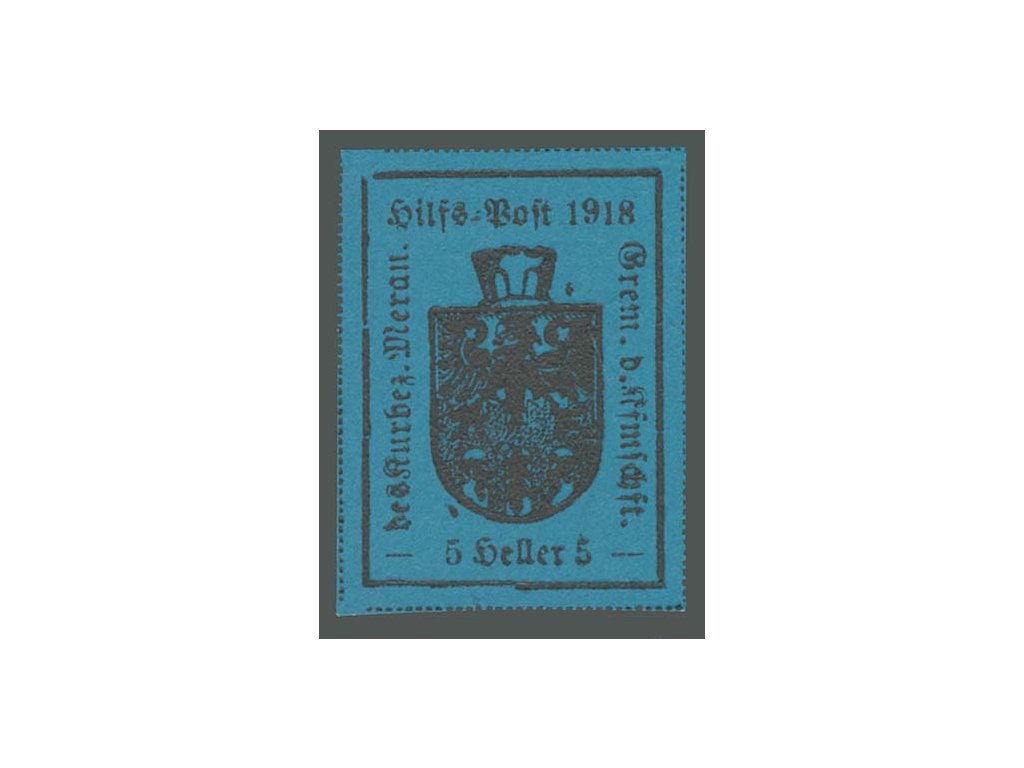 1918, Meran, 5H Znak, MiNr.5, (*)