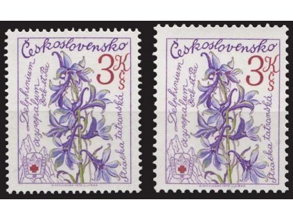 1979, 3Kčs Horská služba, RZ 11 3/4 a RZ 13 3/4 **