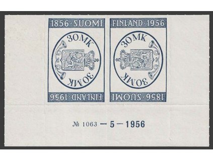 1956, 30 M Výstava známek, MiNr.157, **