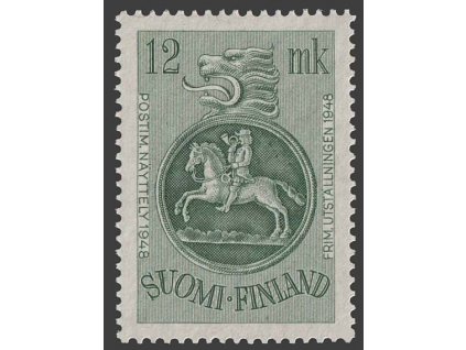 1948, 12 M Výstava známek, MiNr.359, **