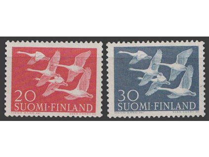 1956, 20-30 (M) série NORDEN, MiNr.465-66, **