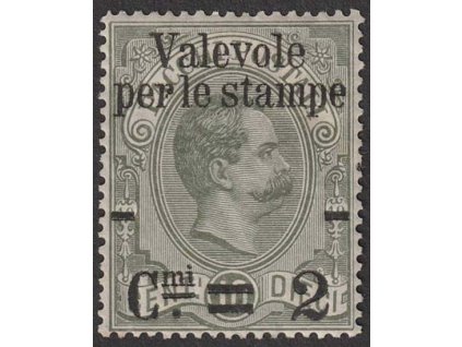 1890, 2C/10C Zeitungsmarken, MiNr.61, * po nálepce