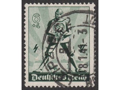 1940, 6Pf Den práce, MiNr.745, razítkované