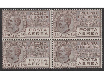 1927, 1.20 L letecká, 4blok, MiNr.254, **