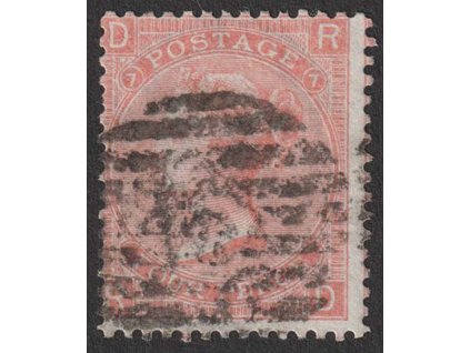1865, 4 P Viktoria, MiNr.24, razítkované