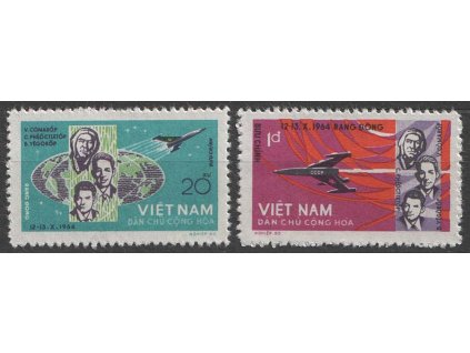 Vietnam, 1965, 20xu-1D série, MiNr.359-60, (*)