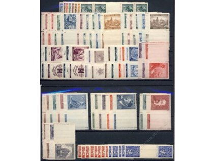 Protektorát Čechy a Morava, kompletní kupony, **