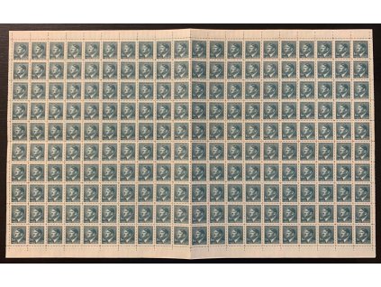 1942, 1.60K Hitler, 200 ks arch, přeložený, Nr.87, kvalita - **