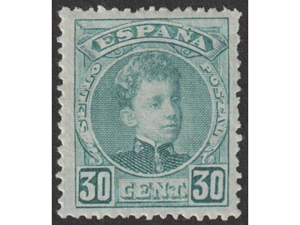 1901, 30 C Alfons, MiNr.212, * po nálepce