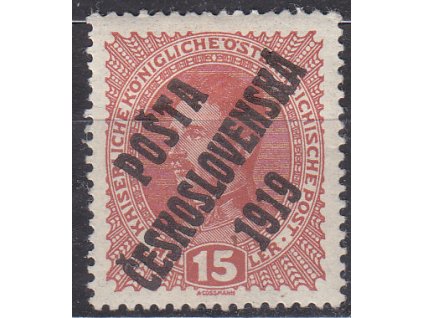 15h Karel, podtyp Ia, Nr.38, **