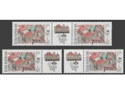 2007, 7.50 Kč Praha - Malá Strana, sestava kuponů, Nr.508, **