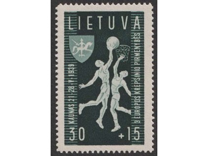 Lietuva, 1938, 30 C Sportovní hry, MiNr.419, **