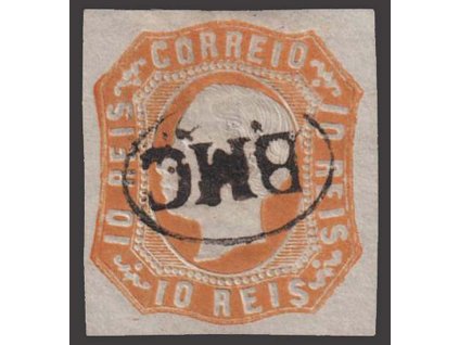 1862, 10 R Luis, MiNr.13, razítkované