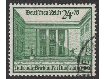 1940, 24Pf Výstava známek, MiNr.743, razítkované