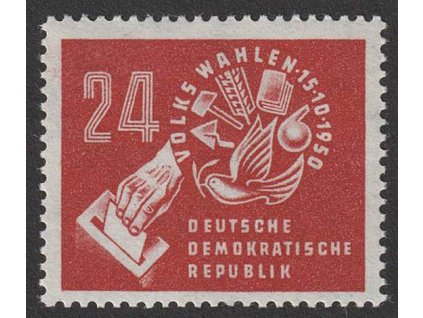 1950, 24 Pf Volby, MiNr.275, **