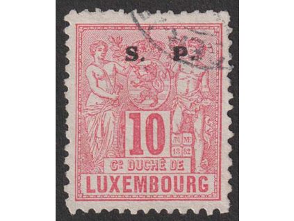 1882, 10 C služební, kat. MiNr.39, razítkované