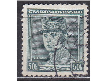 1938, 50h Štefanik, Nr.346, razítkované, ilustrační foto