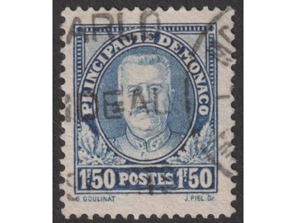 1933, 1.50 Fr Louis, MiNr.119, razítkované