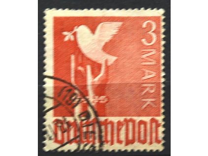 Společné vydání, 1947, 3M Holubice, razítkované