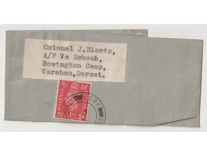 ČSPP v Anglii, 1942, páska ČSPP prošlá v Anglii