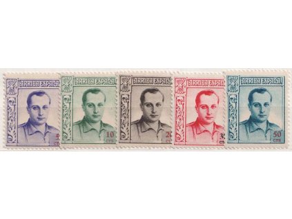 1937, 5-50 C Jose Antonio, občanská válka, **/*