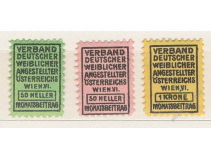 Verbanddeutscherr weiblicher, Wien, 50h, 50h a 1Kr