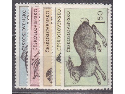 1955, 20h-1.50Kčs Zvířena, série, Nr.844-8, **