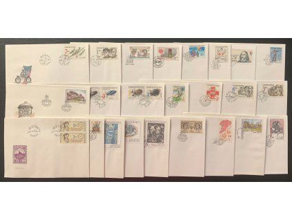 1992, kompletní sada FDC