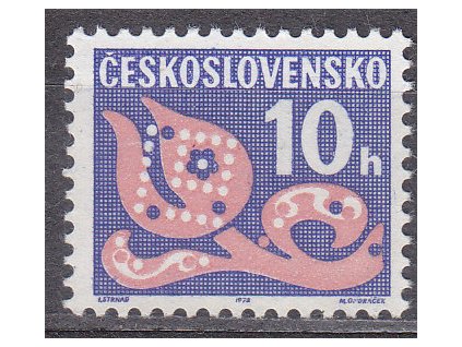 1971, 10h Doplatní, papír oz, Nr.D92xb, **