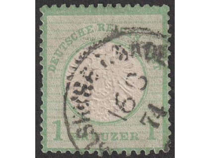 1872, 1 Kr Orel, MiNr.23, razítkované