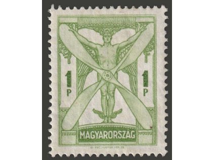 1933, 1 P letecká, MiNr.508, * po nálepce