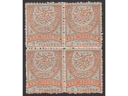 1886, 2 Pia Znak, 4blok, MiNr.52, **