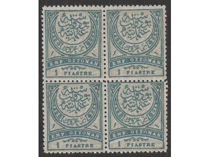 1884, 1 Pia Znak, 4blok, MiNr.47A, (*)