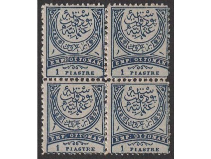 1884, 1 Pia Znak, 4blok, MiNr.47B, **