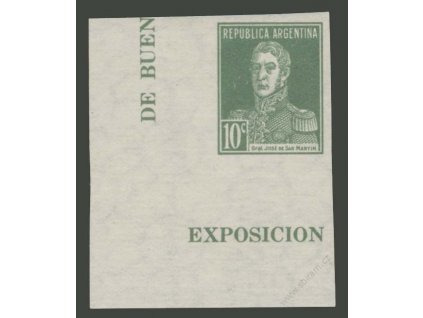 Argentina, 1935, 10C z aršíku, MINr.290B, těžší *