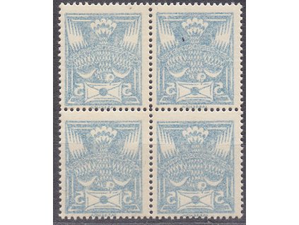 5h modrá, plný obtisk, 4blok, Nr.143, **, ilustrační foto