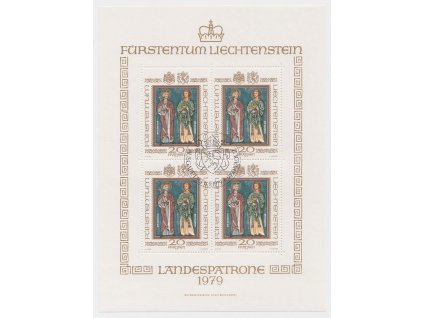 1979, 20 Fr sv. Lucius, MiNr.734, razítkované