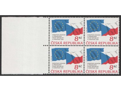 1995, 8 Kč Unie, VV - červená čárka, Nr.83, ** , ZP 63