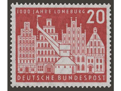 1956, 20 Pf Lüneburg, MiNr.230, **