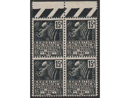 1930, 15 C Výstavní, 4blok, MiNr.257, **